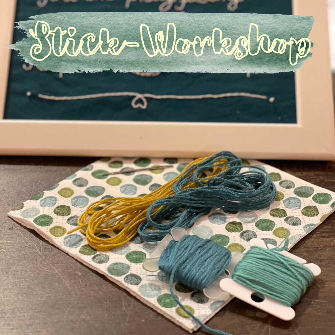 Stickkurs Material Inspiration