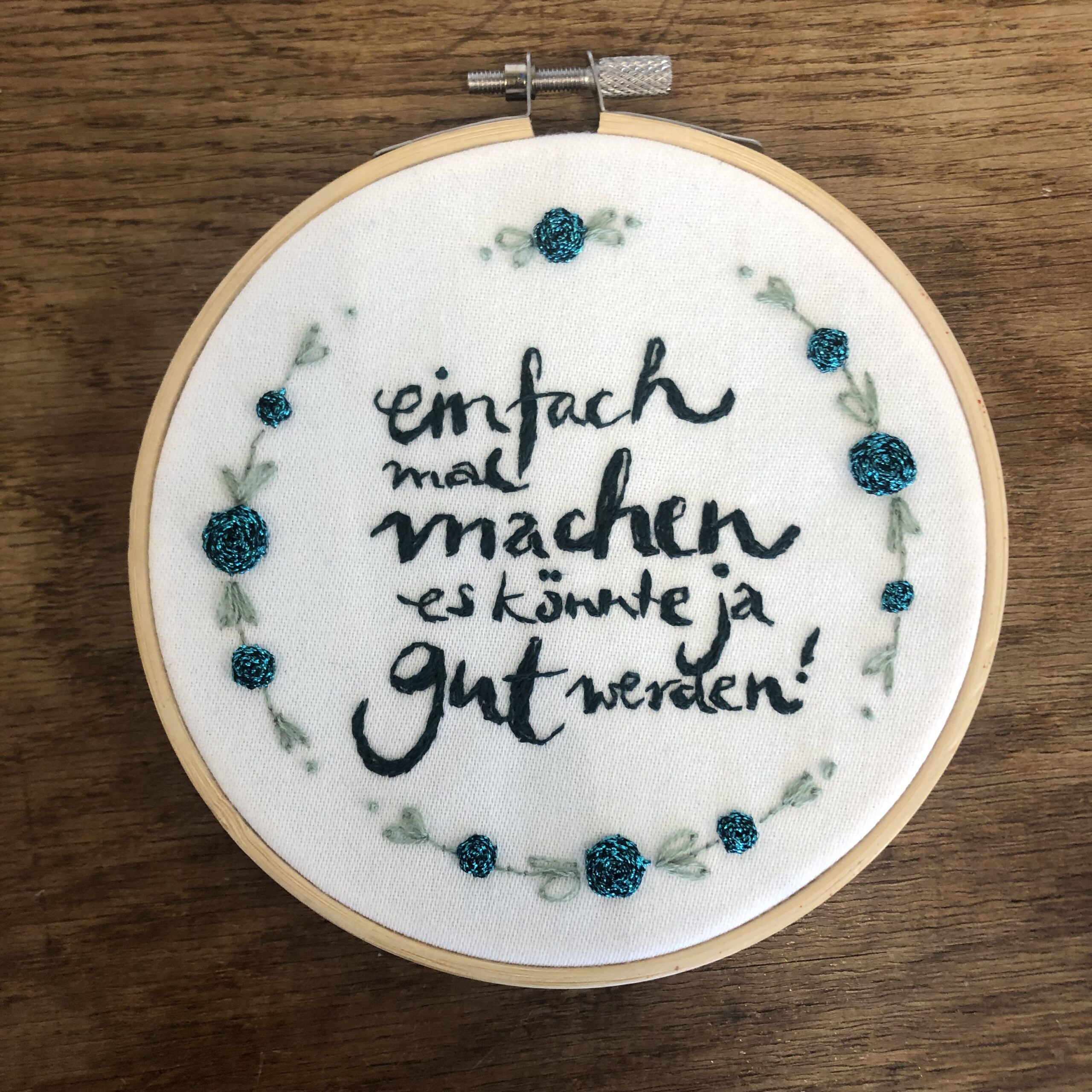 Stickbild Einfach mal Machen